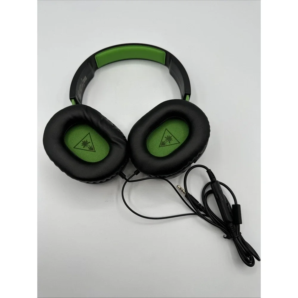 Turtle Beach Recon 50X Wired Gaming Headset Black & Green Designed for Xbox